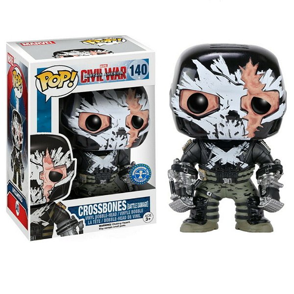 Funko Pop! Civil War Crossbones 140 Exclusivo
