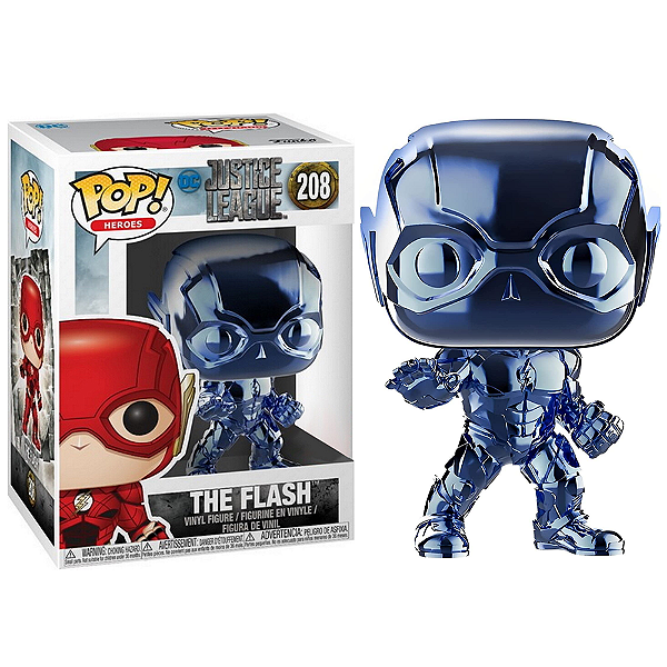Funko Pop! Dc Comics Liga Da Justiça The Flash 208 Exclusivo