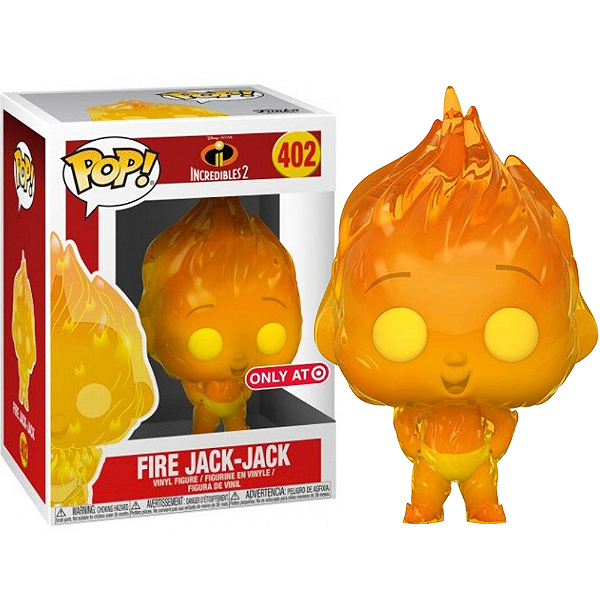 Funko Pop! Disney Os Incriveis Fire Jack-Jack 402 Exclusivo