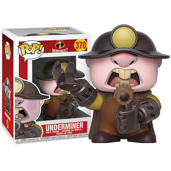 Funko Pop! Disney Os Incriveis Underminer 370
