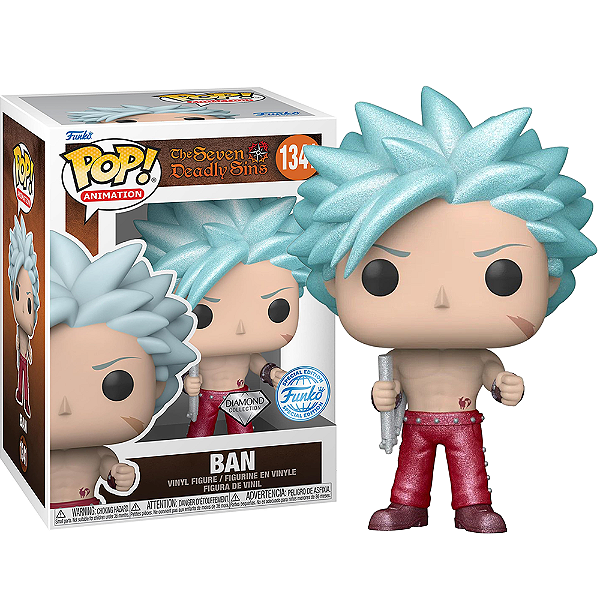 Funko Pop! Animation The Seven Deadly Sins Ban 1341 Exclusivo Diamond