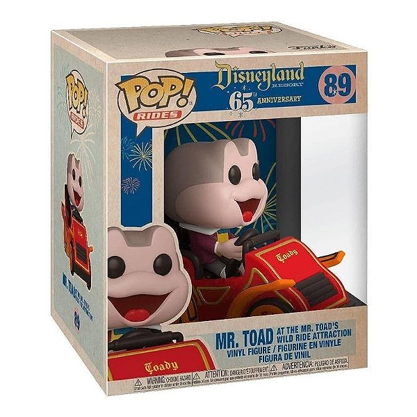 Funko Pop! Rides Disneyland Resort Mr. Toad Wild Ride 89
