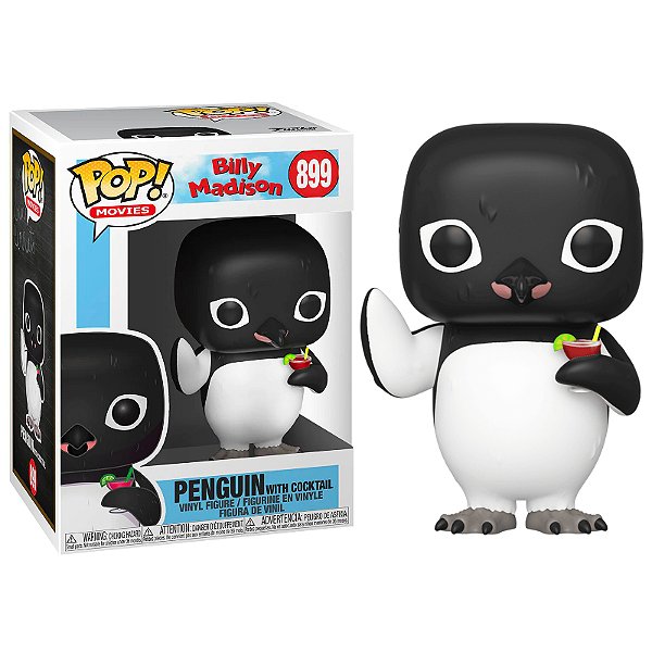 Funko Pop! Filme Billy Madison, Um Herdeiro Bobalhão Penguin With Cocktail 899