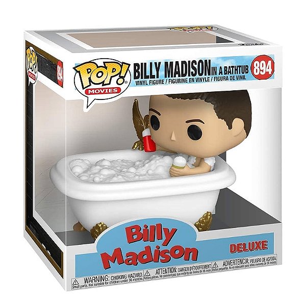 Funko Pop! Deluxe Filme Billy Madison, Um Herdeiro Bobalhão Billy Madison In a Bathtub 894