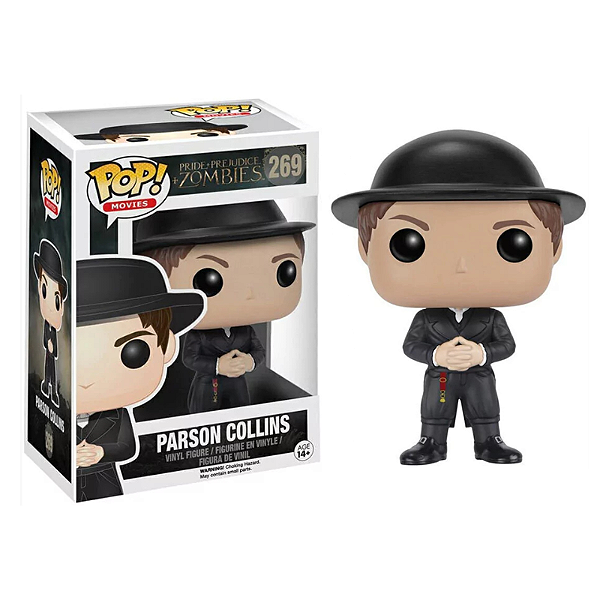 Funko Pop! Filme Terror Orgulho e Preconceito e Zumbis Parson Collins 269