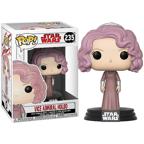 Funko Pop! Television Star Wars Vice Admiral Holdo 235