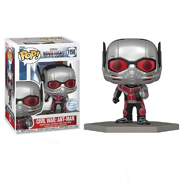 Funko Pop! Marvel Homem Formiga / Ant Man 1150 Exclusivo