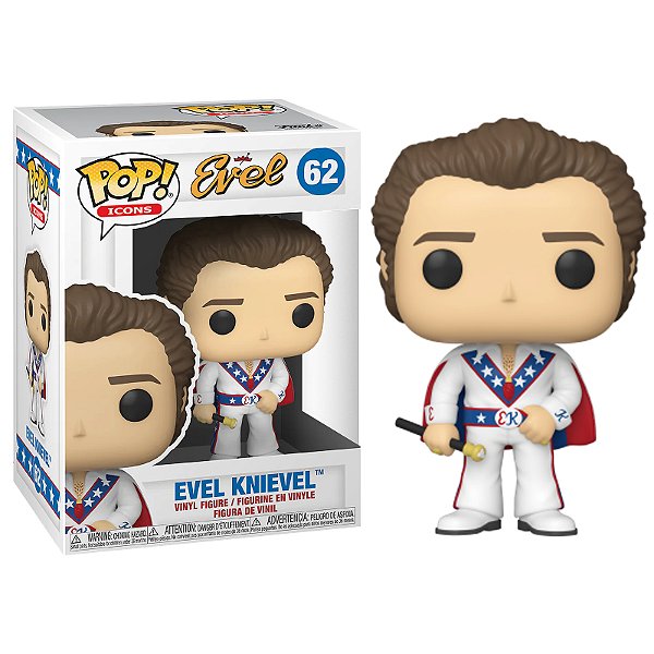 Funko Pop! Icons Evel Knievel 62