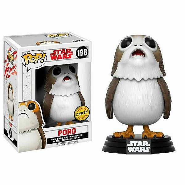 Funko Pop! Television Stars Wars Porg 198 Exclusivo Chase