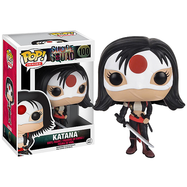 Funko Pop! Dc Comics Esquadrao Suicida Katana 100