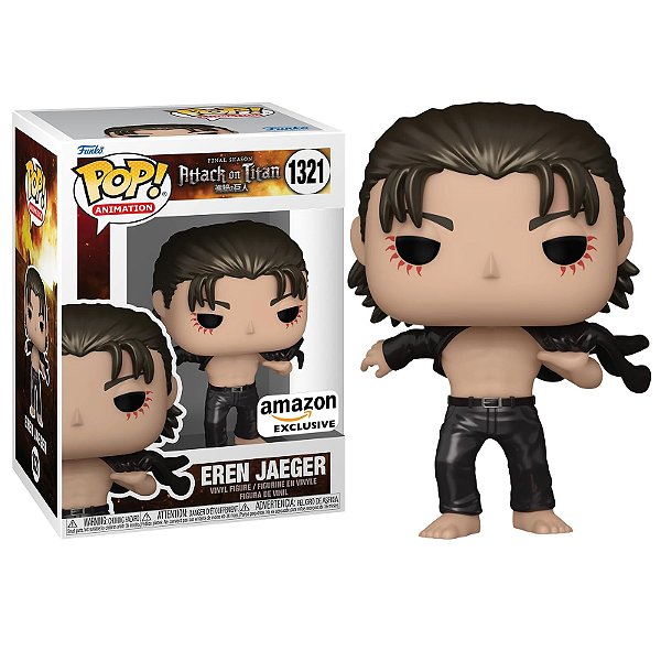 Funko Pop! Animation Attack On Titan Eren Jaeger 1321 Exclusivo