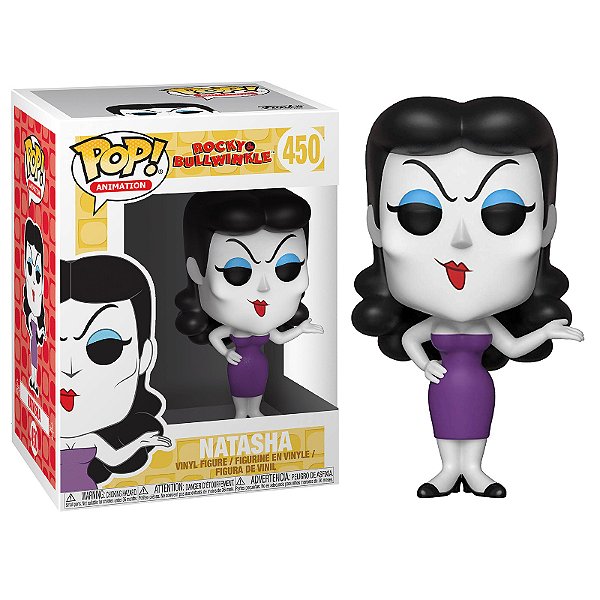 Funko Pop! Animation Rocky And Bullwinkle Natasha 450