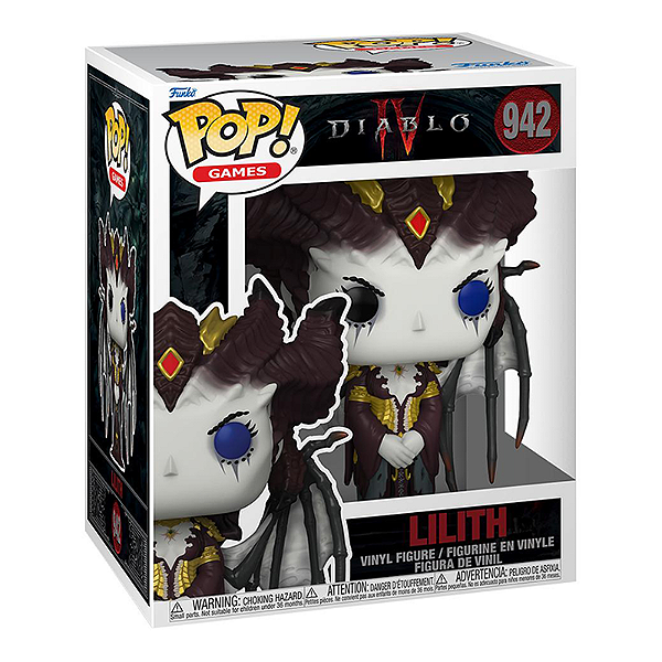 Funko Pop! Games Diablo IV Lilith 942 6 Polegadas