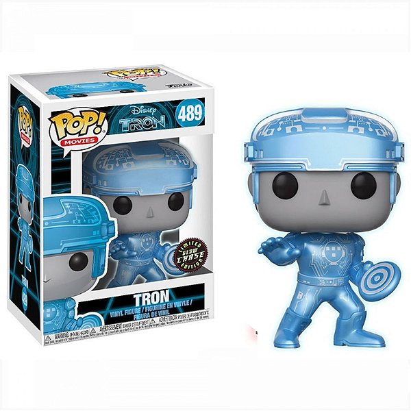 Funko Pop! Filme Disney Tron 489 Exclusivo Chase Glow