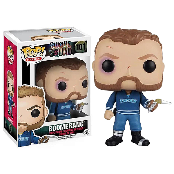 Funko Pop! Dc Comics Esquadrao Suicida Boomerang 101