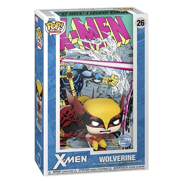 Funko Pop! Album Marvel X-Men Wolverine 26 Exclusivo