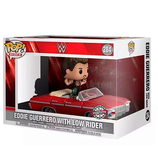 Funko Pop! Rides Wwe Eddie Guerrero With low Rider 284 Exclusivo