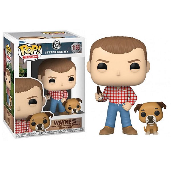 Funko Pop! Television Letterkenny Wayne With Gus 1166