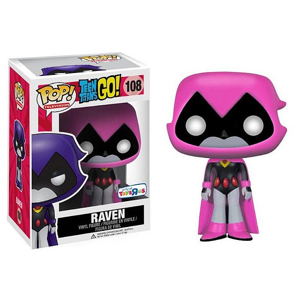 Funko Pop! Television Teen Titans Go Exclusivo Raven 108 Exclusivo