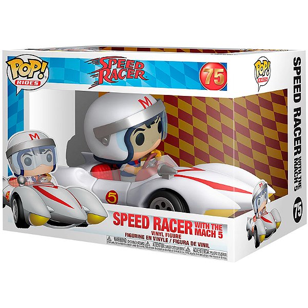 Funko Pop! Rides Animation Speed Racer With The Mach 5 75