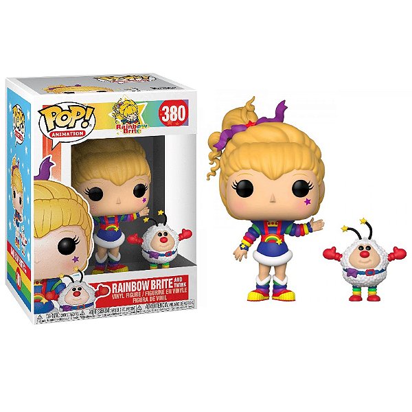 Funko Pop! Animation Rainbow Brite / Arco-Íris Brite Rainbow Brite And Twink 380