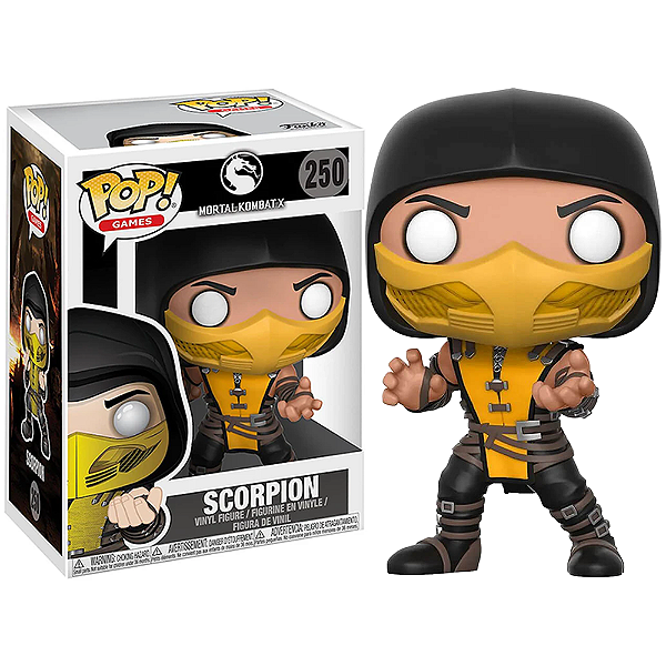 Funko Pop! Games Mortal Kombat Scorpion 250