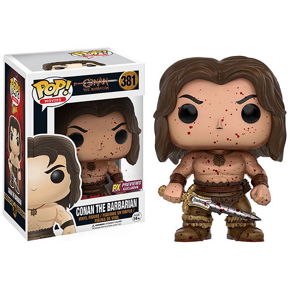 Funko Pop! Filmes Conan The Barbarian Conan 381 Exclusivo