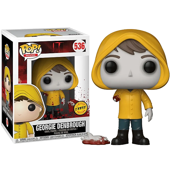 Funko Pop! Filme Terror It A Coisa Georgie Denbrough 536 Exclusivo Chase