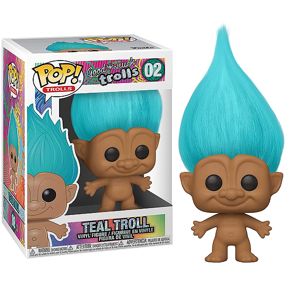 Funko Pop! Filme Trolls Good Luck Trolls Teal Troll 02