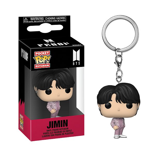 Chaveiro Funko Pop! Keychain Rocks BTS Jimin