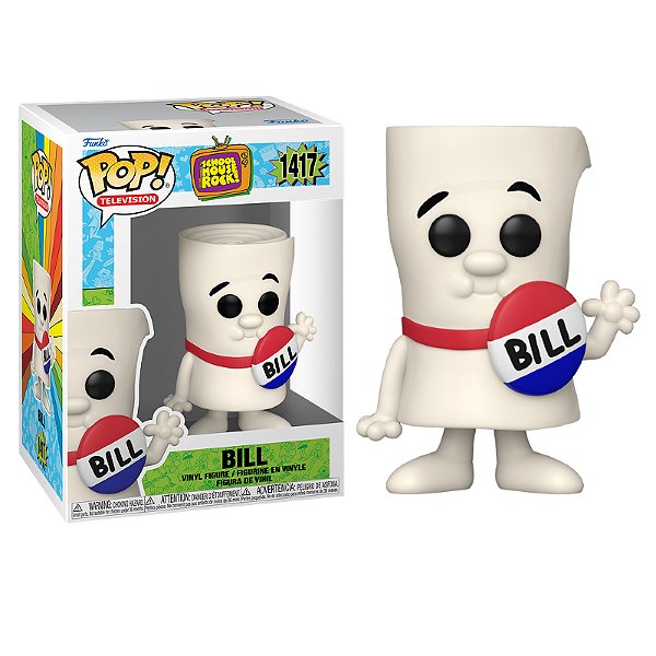 Funko Pop! Television Schoolhouse Rock Bill 1417