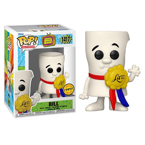 Funko Pop! Television Schoolhouse Rock Bill 1417 Exclusivo Chase
