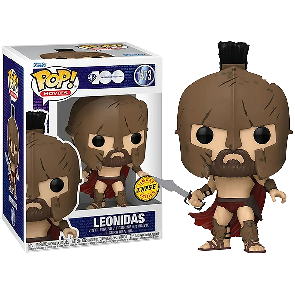 Funko Pop! Filme 300 Leonidas 1473 Exclusivo Chase