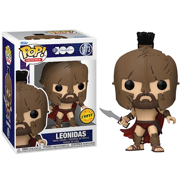 Funko Pop! Filme 300 Leonidas 1473 Exclusivo Chase