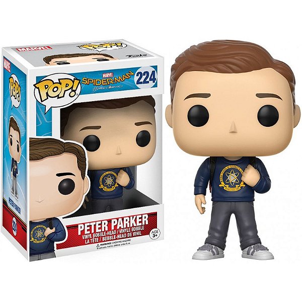 Funko Pop! Marvel Homem Aranha / Spider Man Peter Parker 224