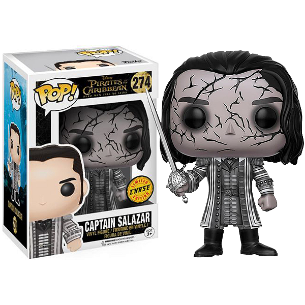 Funko Pop! Disney Piratas Do Caribe Captain Salazar 274 Exclusivo Chase
