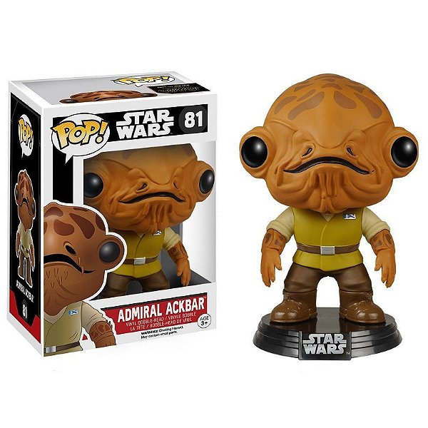 Funko Pop! Television Star Wars Admiral Ackbar 81