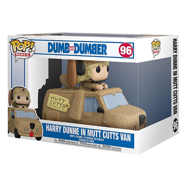 Funko Pop! Rides Dumb And Dumber / Debi e Lóide Harry Dunne In Mutt Cutts Van 96