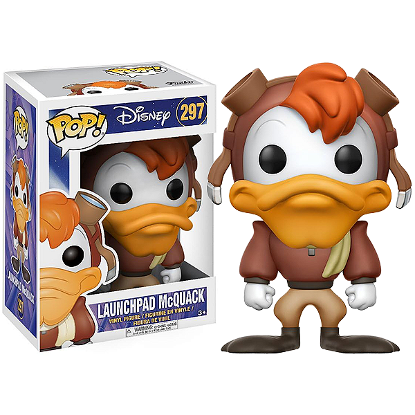 Funko Pop! Disney Darkwing Duck Launchpad Mcquack 297
