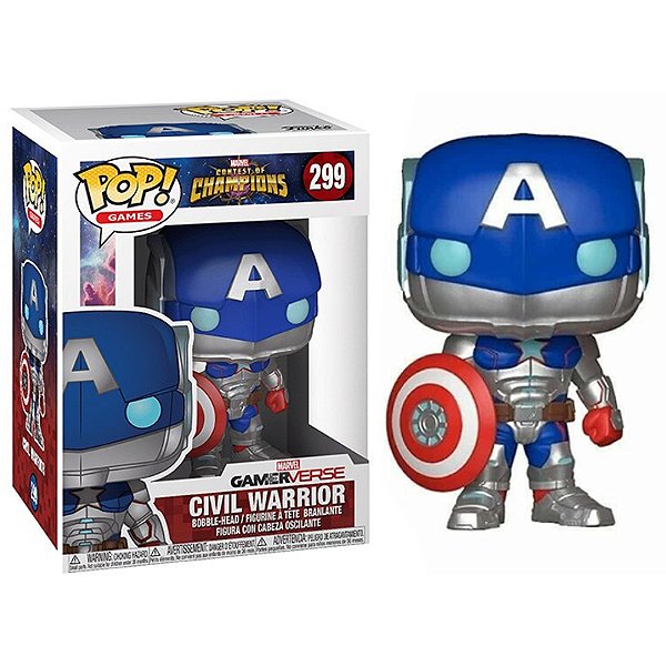 Funko Pop! Marvel Contest Of Champions Civil Warrior 299