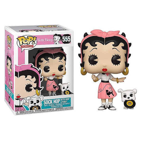 Funko Pop! Animation Sock Hop Betty Boop & Pudgy 555