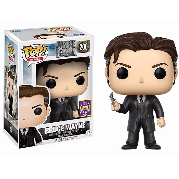 Funko Pop! Heroes DC Comics Batman Bruce Wayne 200 Exclusivo