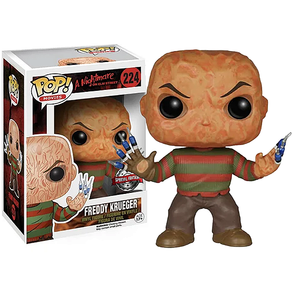 Funko Pop! Filme Terror A Hora Do Pesadelo Freddy Krueger 224 Exclusivo