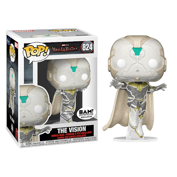 Funko Pop! Marvel WandaVision The Vision 824 Exclusivo Diamond