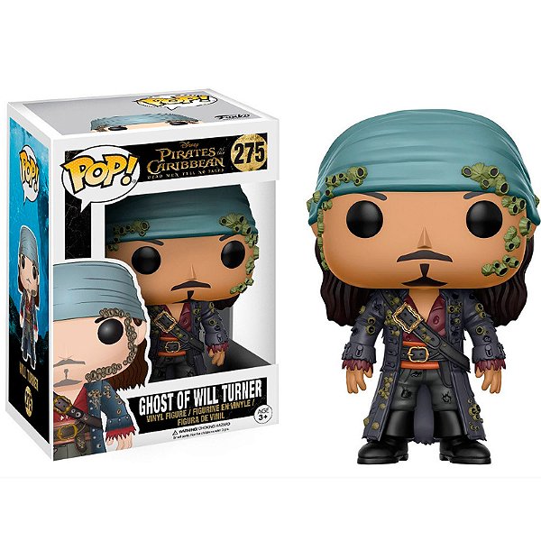 Funko Pop! Filme Filmes Pirates Of The Caribbean Ghost Of Will Turner 275