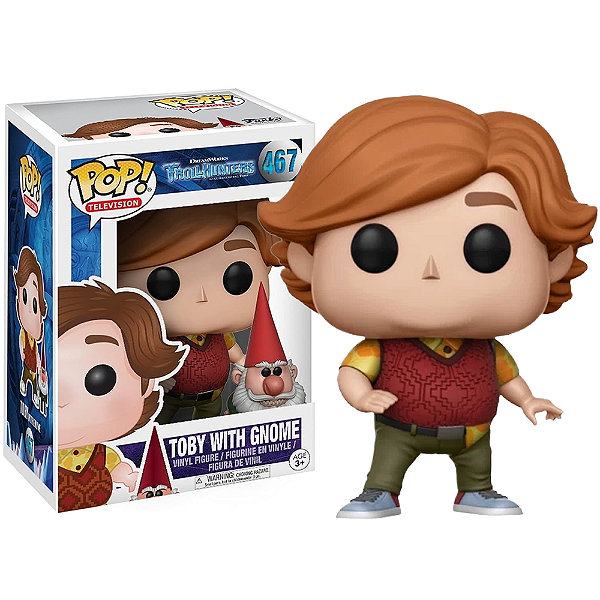 Funko Pop! Television Trollhunters Toby With Gnome 467