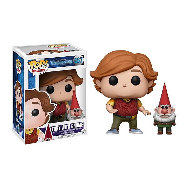 Funko Pop! Television Trollhunters Toby With Gnome 467