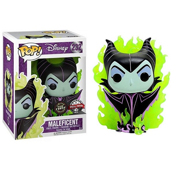 Funko Pop! Disney Viloes Malevola / Maleficent 232 Exclusivo Glow Chase