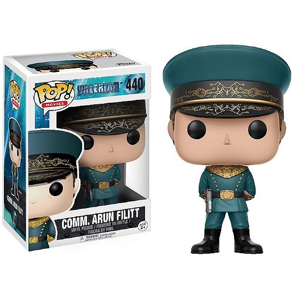 Funko Pop! Filme Valerian e a Cidade dos Mil Planetas Comm. Arun Filitt 440