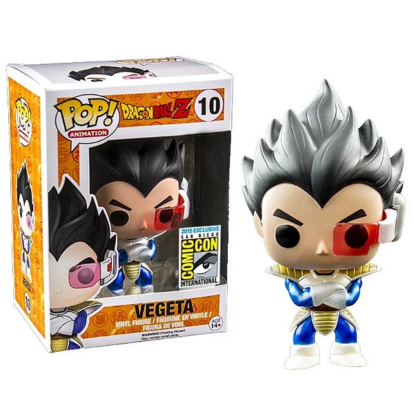 Funko Pop! Animation Dragon Ball Z Vegeta 10 Exclusivo
